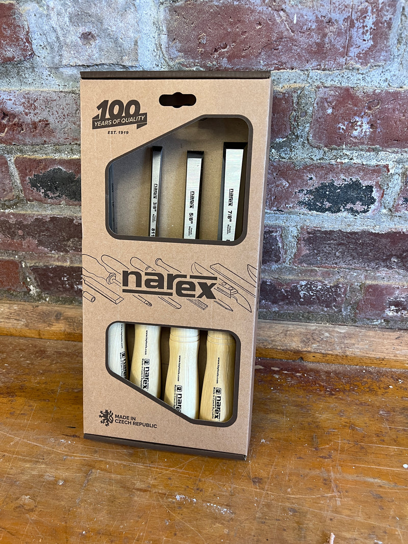 Narex 4 Piece Chisel Set