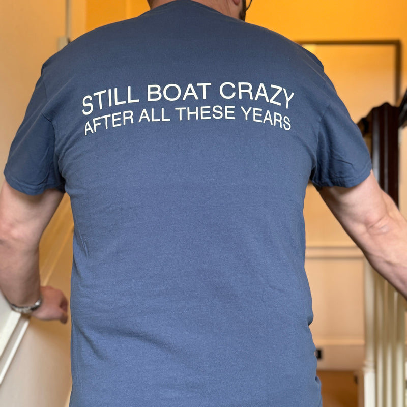 Still Boat Crazy T-Shirt  Denim
