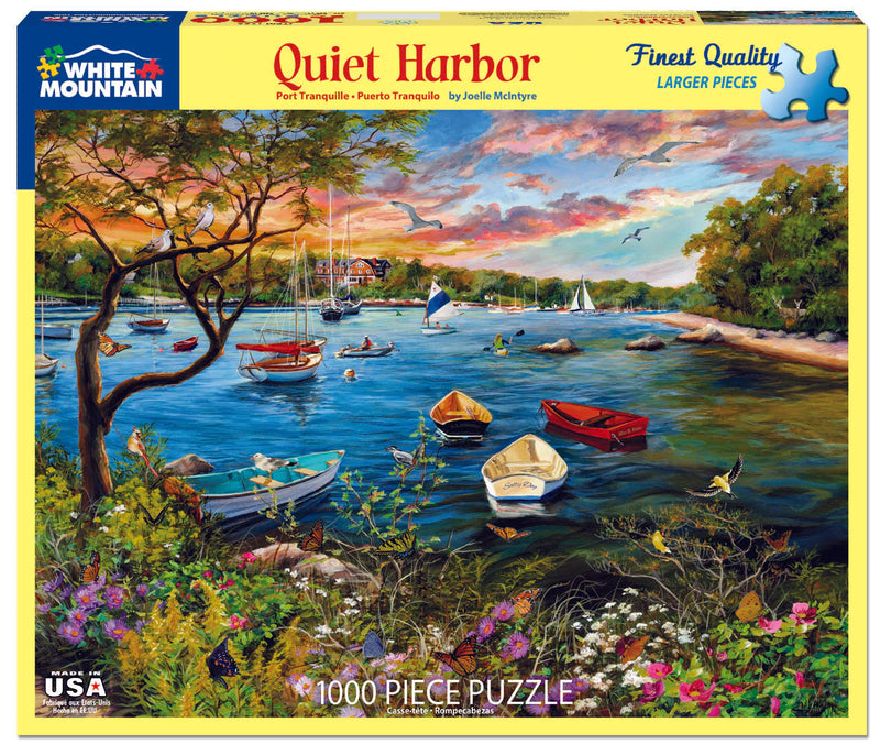 Quiet Harbor 1000 Piece Puzzle