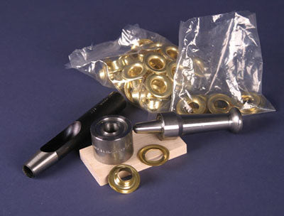 grommet kits for tarps C.s. Osborne 13302 Size 4 Home Grommet Kit