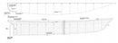 AMERICA 1/2 Scale - Half Model Plan