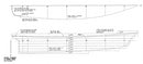 AMERICA 1/4 Scale - Half Model Plan