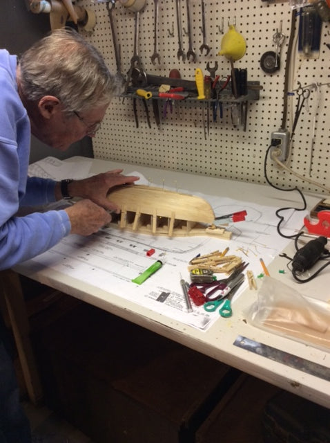 Linda's Husband Builds a Catspaw Model