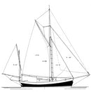 Gillmer 22' Yawl BLUE MOON - STUDY PLAN-