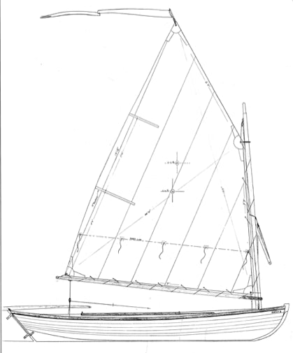 13'4 Melonseed skiff - STUDY PLAN-
