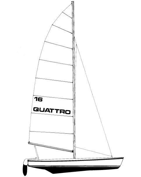16 quattro catamaran profile