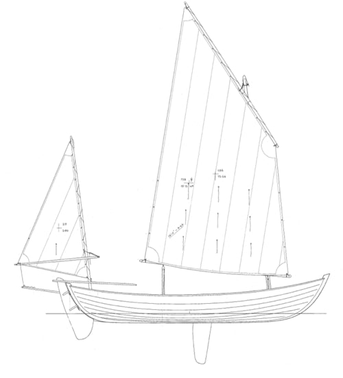 19' 6" Caledonia Yawl II  - STUDY PLAN -