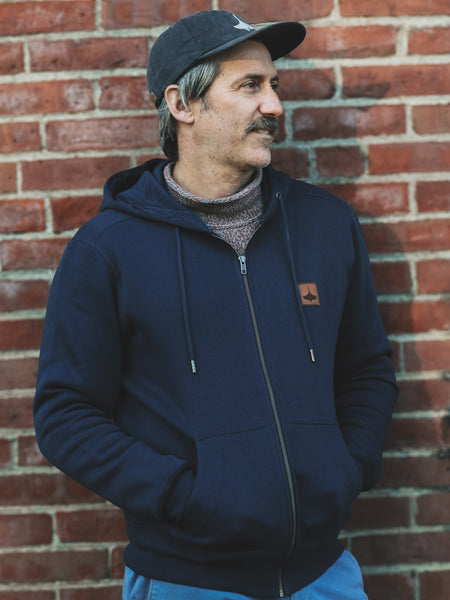 Boatyard Zip Hoodie by WoodenBoat
