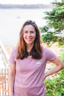 Ladies Garment-Dyed V-Neck T-Shirt