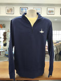 Quarter Zip Sweatshirt w/WoodenBoat Logo in 4 Colors