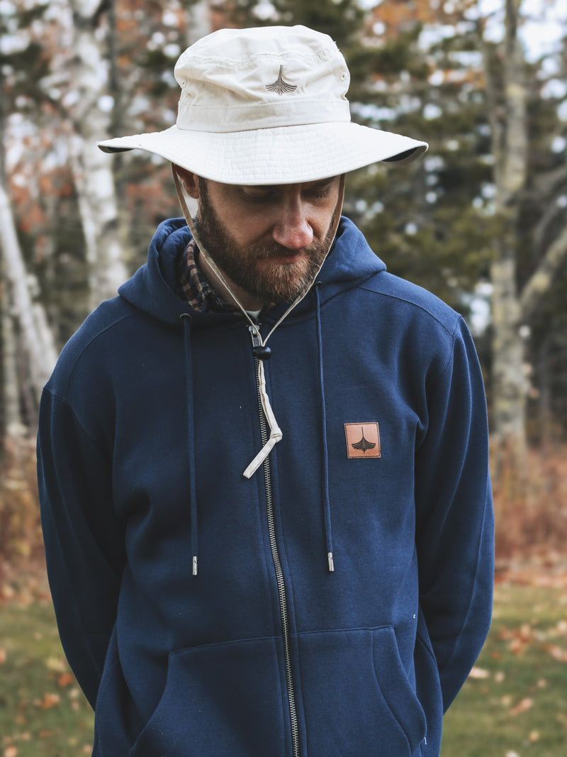 Boatyard Zip Hoodie by WoodenBoat