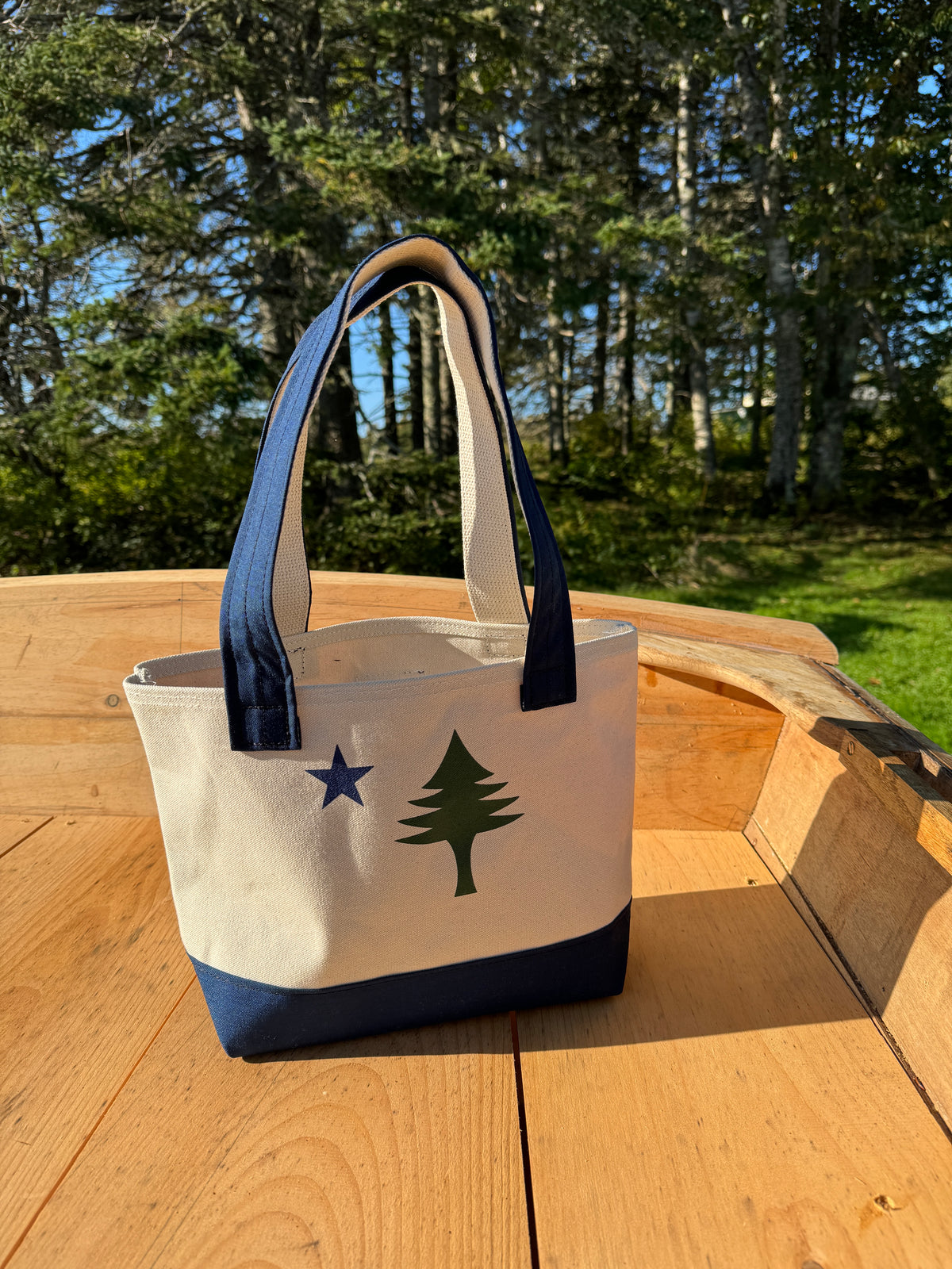 canvas travel tote sail bag marine store Rogue Life Canvas Tote Small