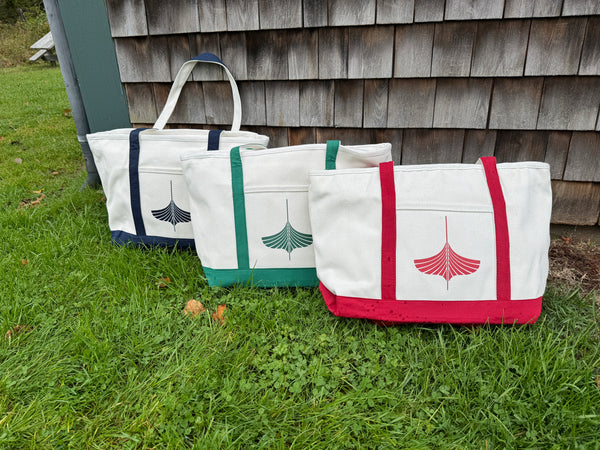 Woodenboat Zippered Tote