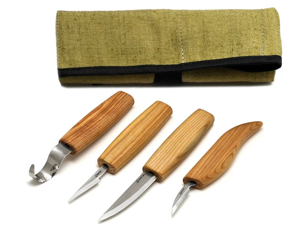 Beavercraft set of 4 carving knives