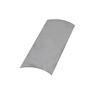 Gray plastic component on a white background