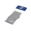 Gray knee brace in packaging with naflex branding on a white background