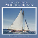 2027 Calendar of Wooden Boats with a sailboat on the cover