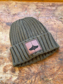 Rogue Wear Rib Knit Hat w/logo