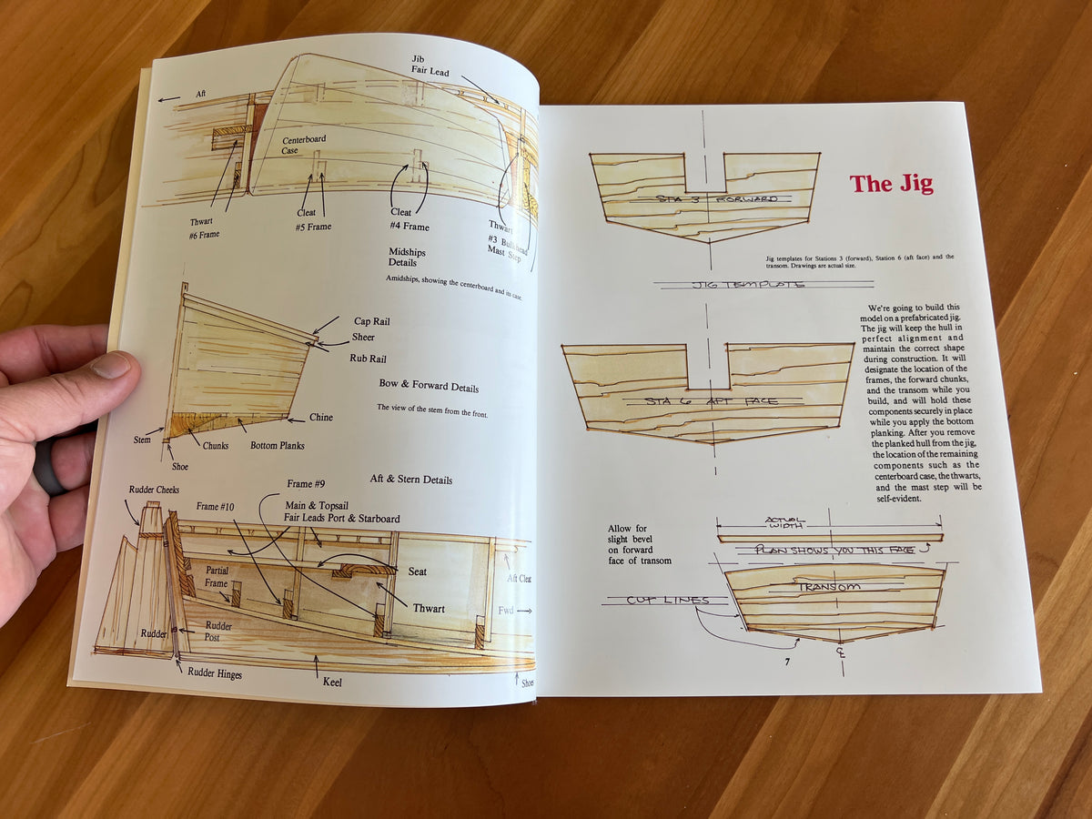 Model Boat Building The Spritsail Skiff