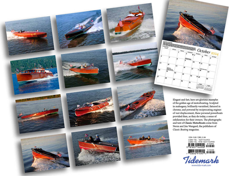2024 Classic Motorboats Calendar