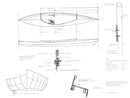 14'7 Fox Double-Paddle Canoe
