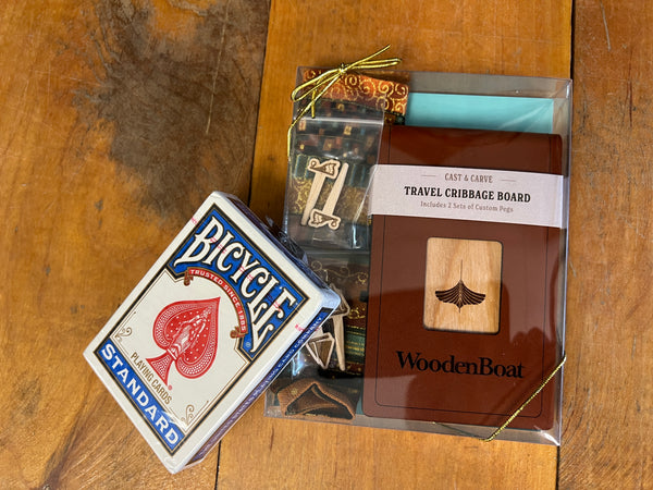 WoodenBoat Travel Cribbage Board