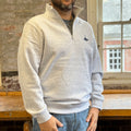 Quarter Zip Sweatshirt w/WoodenBoat Logo in 4 Colors