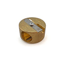 M&R Discos Double Brass Pencil Sharpener