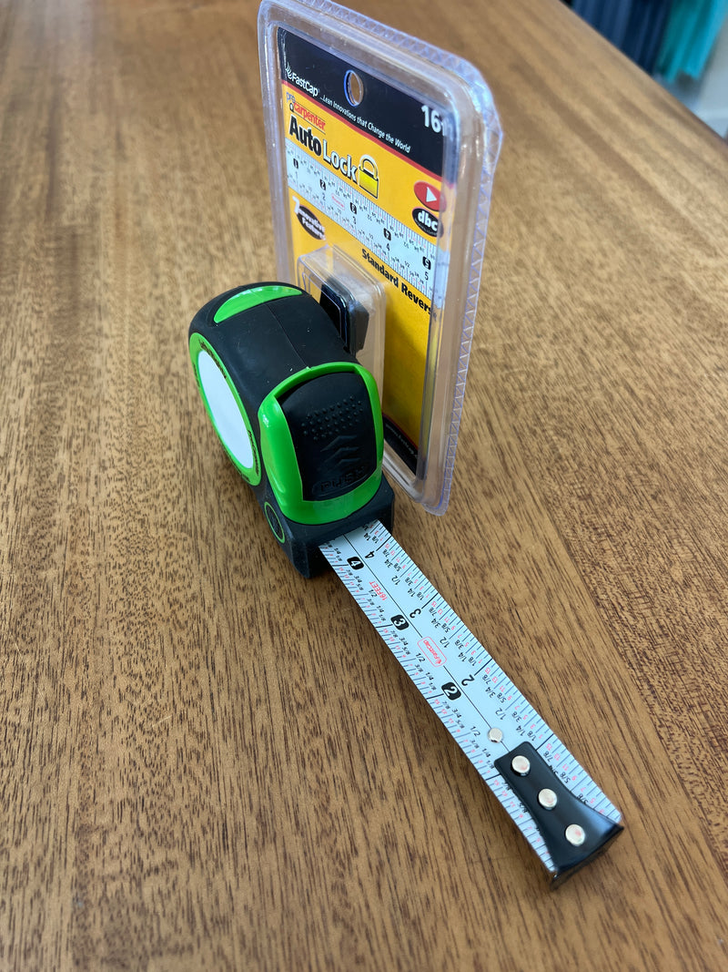 FastCap Autolock Standard Reverse: 16' Tape Measure