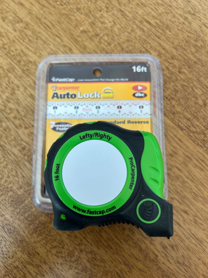FastCap Autolock Standard Reverse: 16' Tape Measure