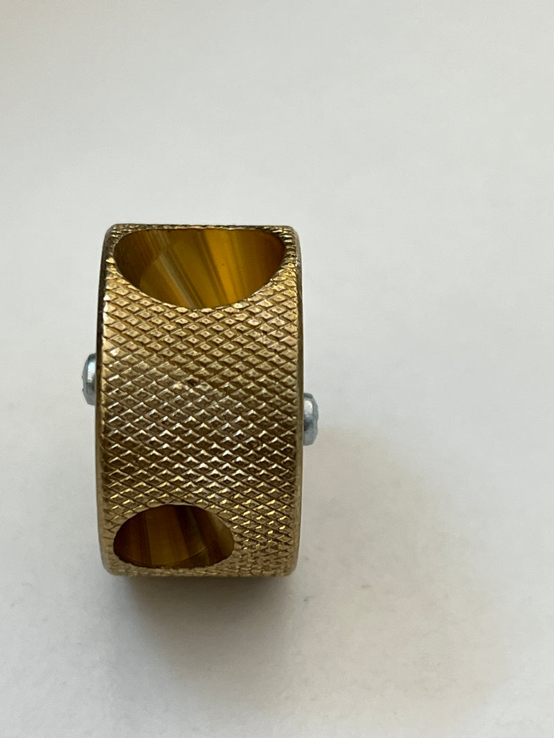 M&R Discos Double Brass Pencil Sharpener