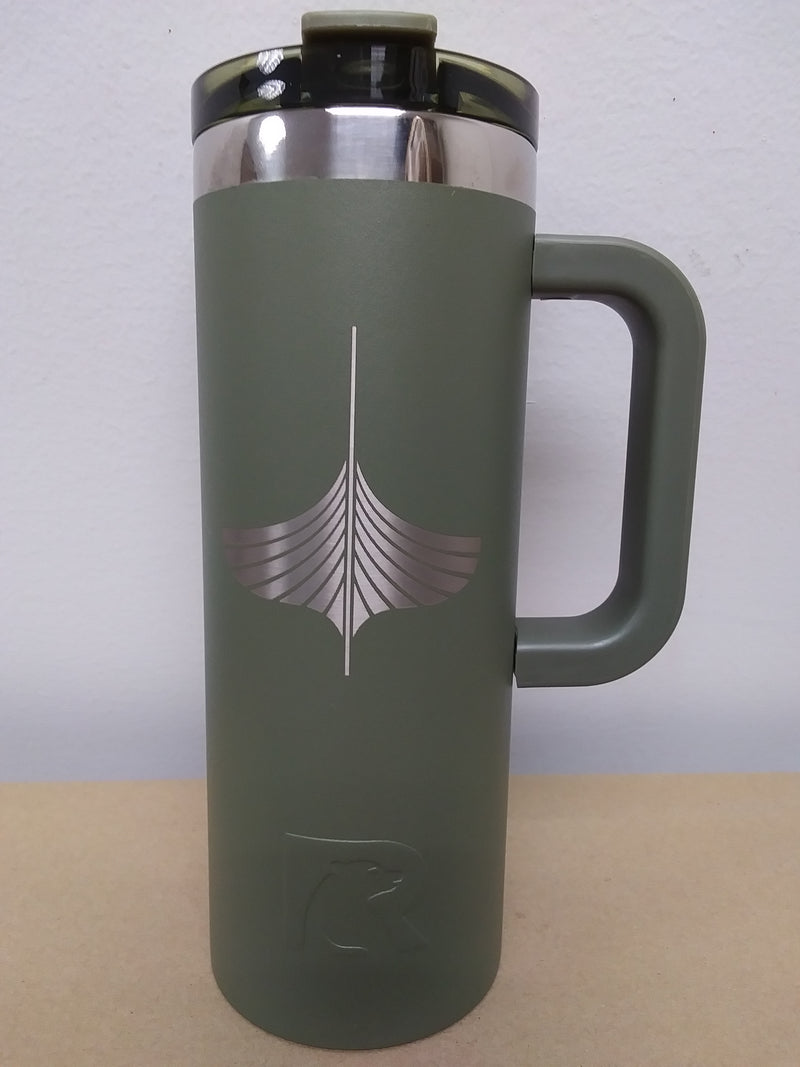 Green  RTIC Road Trip Mug
