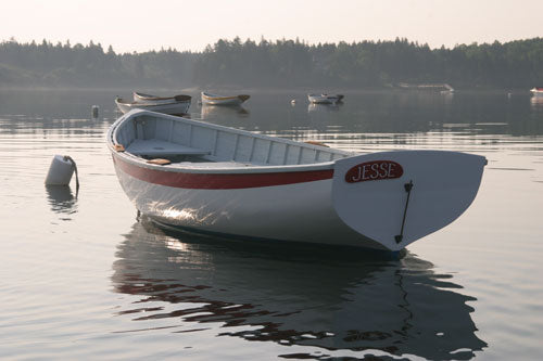 12 ft catspaw dinghy on mooring