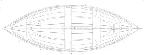 13 sailing peapod overhead