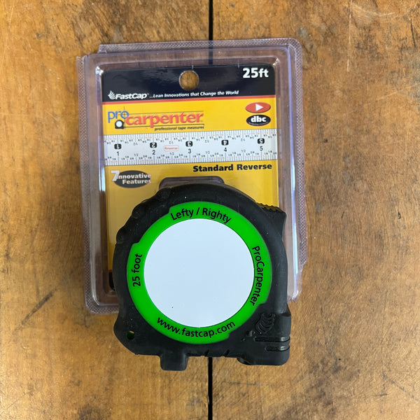 FastCap Lefty & Righty Tape Measure, 25 ft.