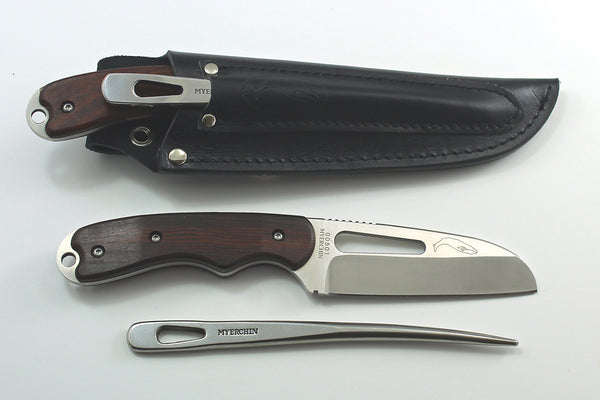 Myerchin Wood Handle Offshore Rigger's Knife W100