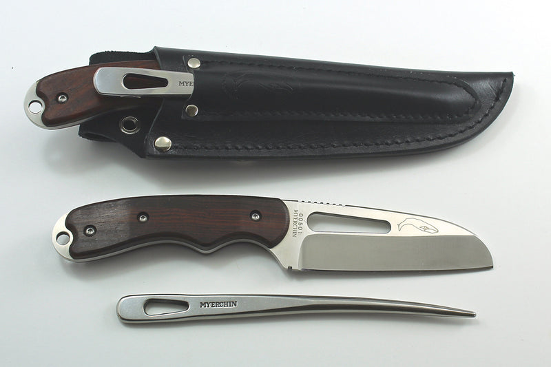 Myerchin Wood Handle Offshore Rigger's Knife W100