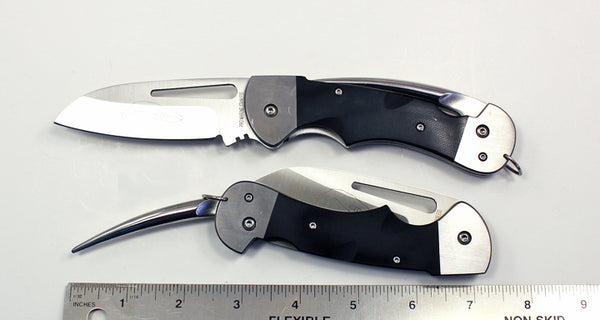 Myerchin G10 Black Handle Captain Rigger's Knife BF300