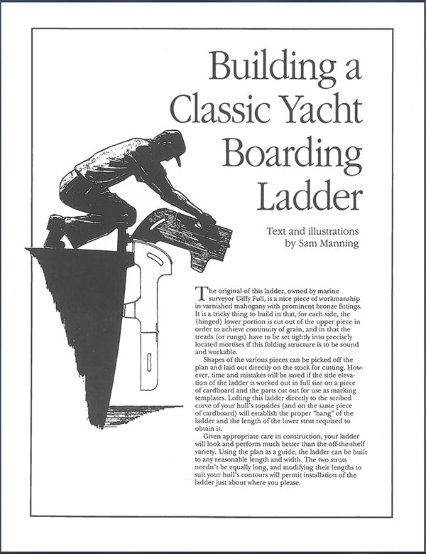 Boarding Ladder Plans