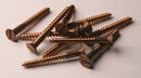 #12 2" Bronze Flat Head Wood Screws