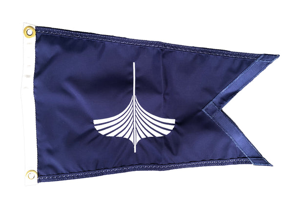WoodenBoat Burgee in 3 colors