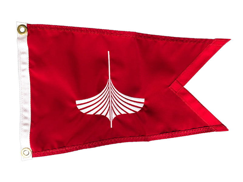 WoodenBoat Burgee in 3 colors