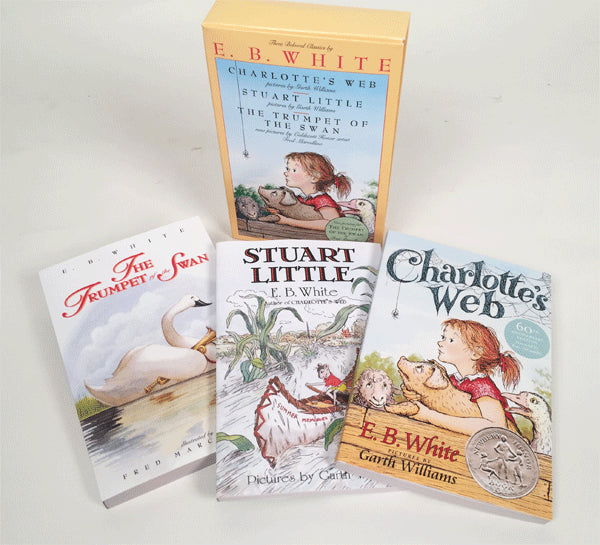 Charlotte's Web, Stuart Little, The Trumpet of the Swan - Boxed Set