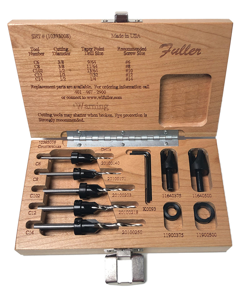 Boxed Set: Taper Drills/Countersinks