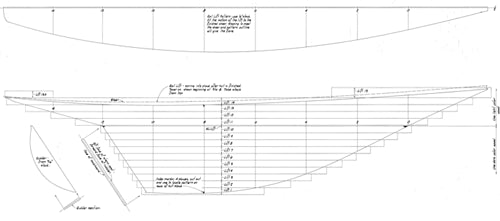 GLORIANA - Half Model Plan