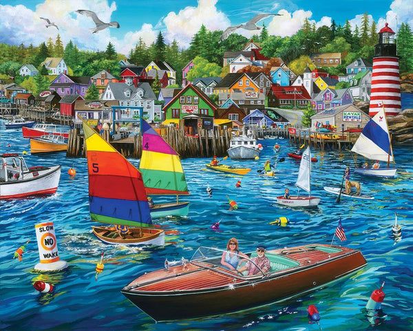Harbor Fun 1000 Piece Puzzle