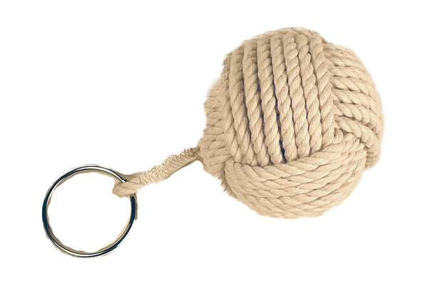 Floating Monkey Fist Keyring