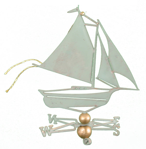 Friendship Sloop Mini-Weathervane