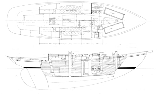 alden schooner malabar II top