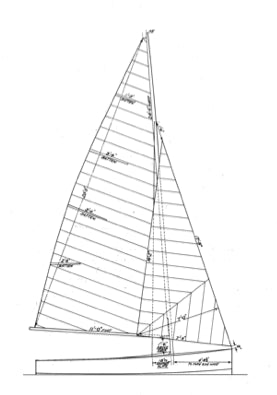 Fox 16' Sloop LIVELY - STUDY PLAN-